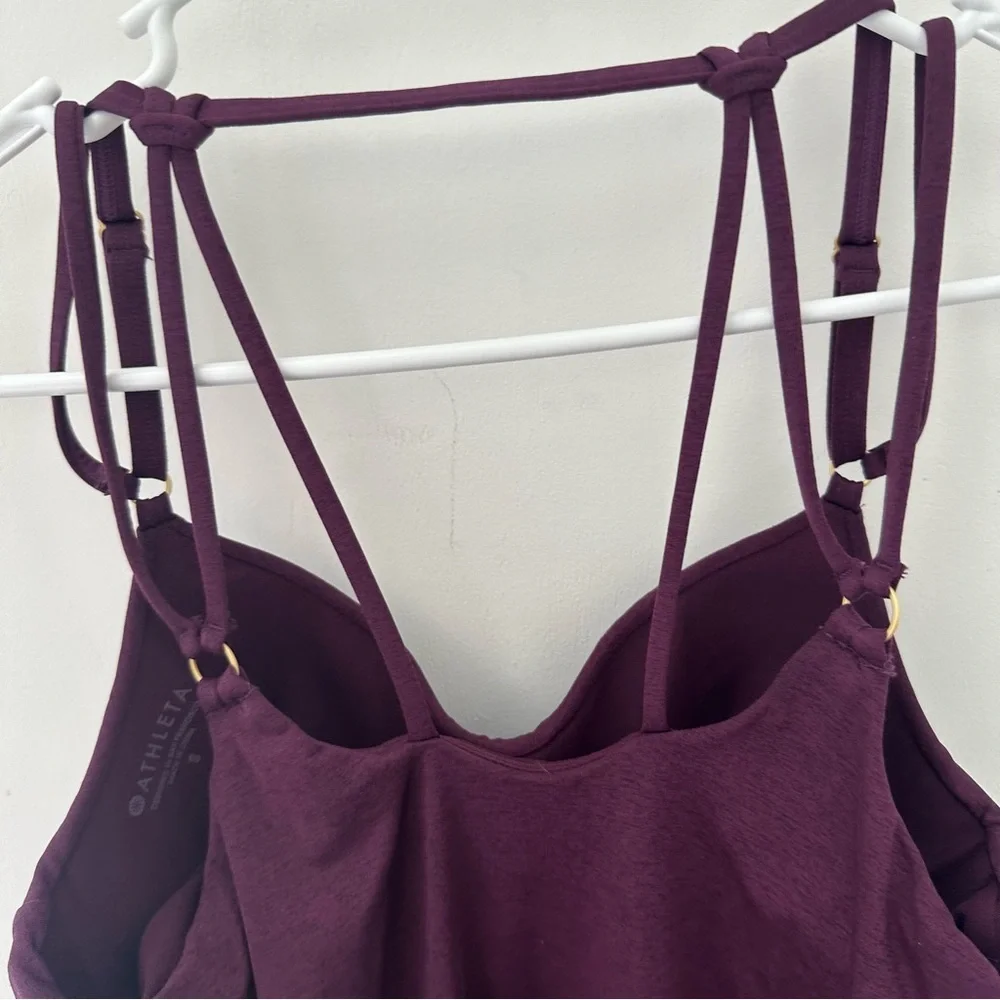 Athleta Aqualuxe Blousy Tankini Top - Picture 8 of 14